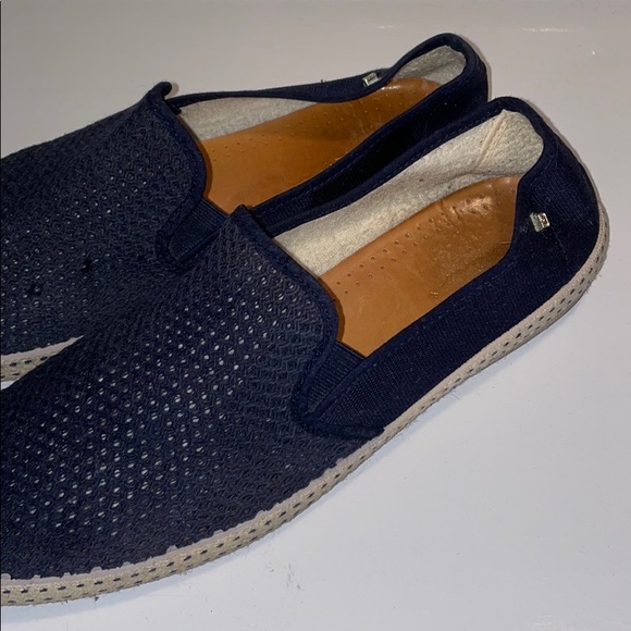 Rivieras Leisure Navy Blue Perforated Espadrilles main image 7
